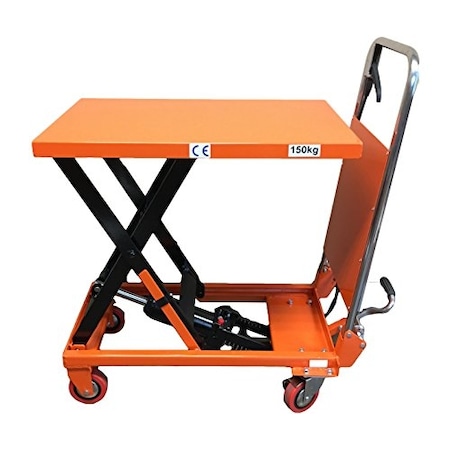 Casterhq MIGHTY LIFT LT330 HYDRAULIC SCISSOR LIFT TABLE, FOLDING, 330 LB CAPA LT330